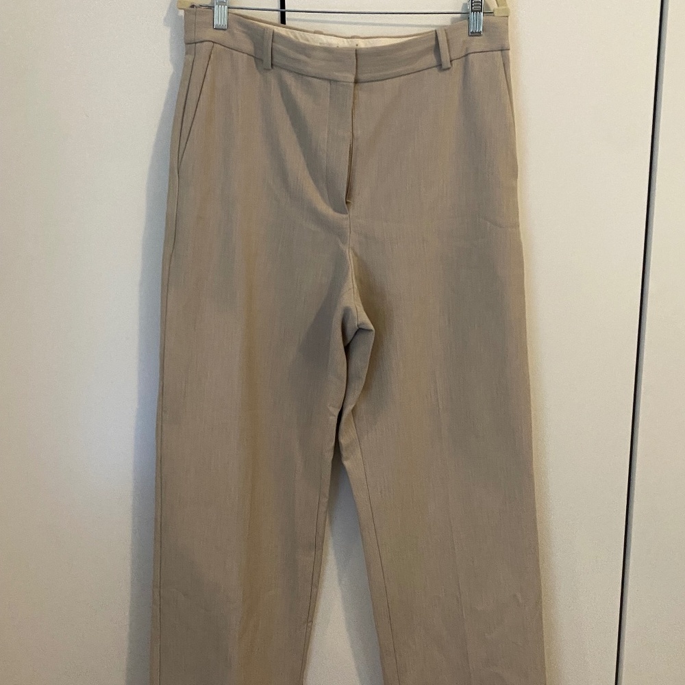 Aritzia Baboon Agency Pant - (Re)Essential Fabric -Heather Matte Pearl (Size 12)